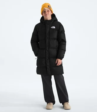 Nuptse lång parkas för pojkar och flickor Nuptse lång parkas för pojkar och flickor
