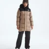 Nuptse lång parkas för pojkar och flickor Nuptse lång parkas för pojkar och flickor
