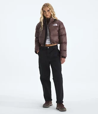 Nuptse Short Jacket för dam