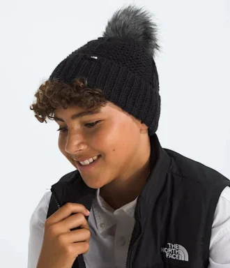 Oh Mega Fur Pom Beanie för barn