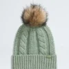 Oh Mega Fur Pom Beanie för damer Oh Mega Fur Pom Beanie för damer
