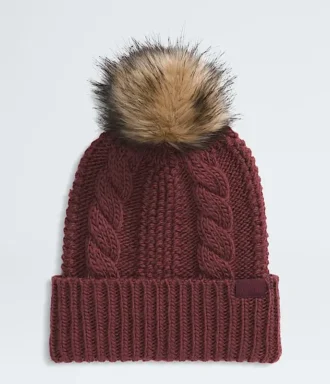 Oh Mega Fur Pom Beanie för damer