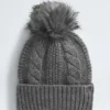 Oh Mega Fur Pom Beanie för damer Oh Mega Fur Pom Beanie för damer