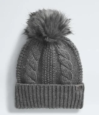 Oh Mega Fur Pom Beanie för damer