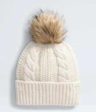 Oh Mega Fur Pom Beanie för damer