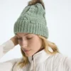 Oh Mega Fur Pom Beanie för damer Oh Mega Fur Pom Beanie för damer