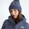 Oh Mega Fur Pom Beanie för damer Oh Mega Fur Pom Beanie för damer