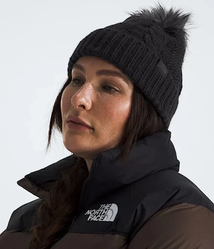 Oh Mega Fur Pom Beanie för damer Oh Mega Fur Pom Beanie för damer