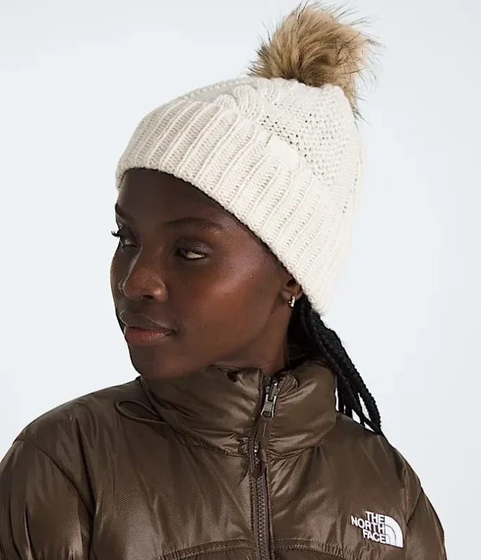 Oh Mega Fur Pom Beanie för damer Oh Mega Fur Pom Beanie för damer