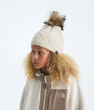 Oh Mega Fur Pom Beanie med foder för barn Oh Mega Fur Pom Beanie med foder för barn