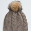 Oh Mega Fur Pom Lined Beanie för damer Oh Mega Fur Pom Lined Beanie för damer