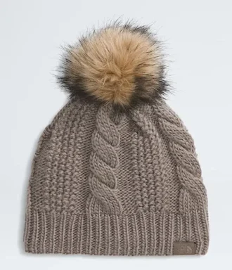 Oh Mega Fur Pom Lined Beanie för damer
