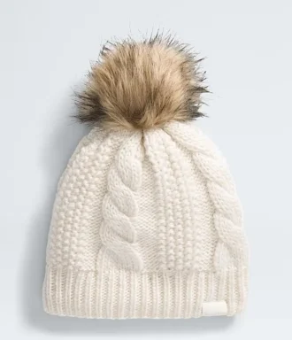 Oh Mega Fur Pom Lined Beanie för damer