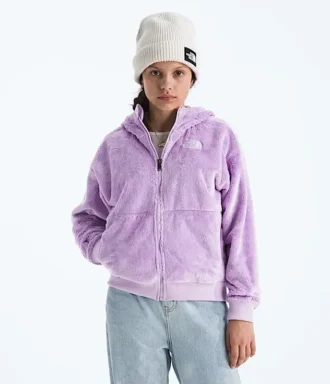 Osito-hoodie med hel dragkedja för flickor
