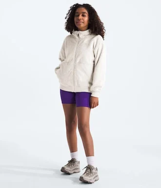 Osito-hoodie med hel dragkedja för flickor