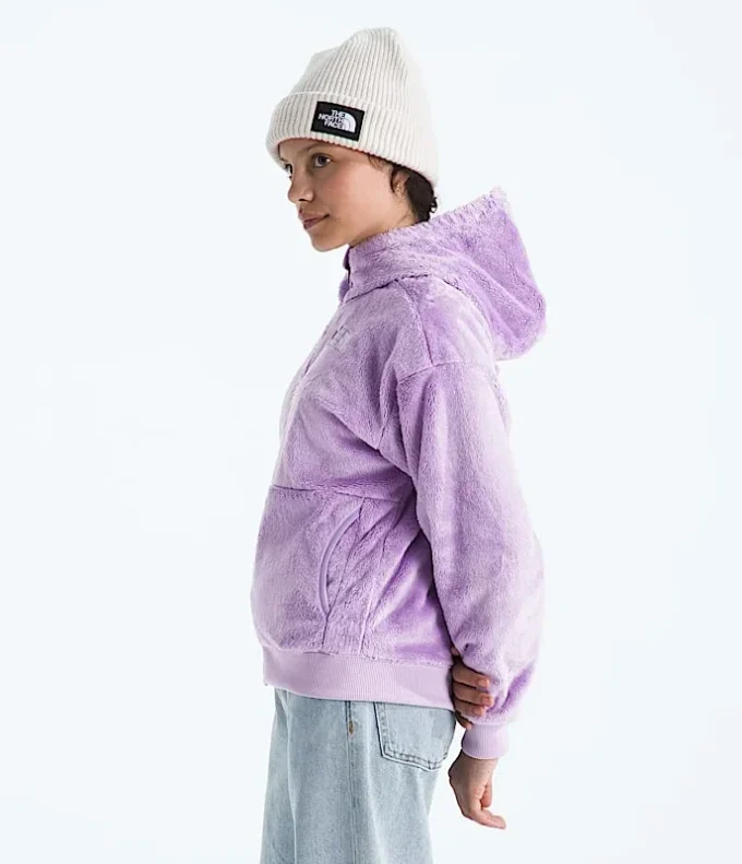 Osito-hoodie med hel dragkedja för flickor