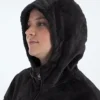 Osito-hoodie med hel dragkedja för flickor