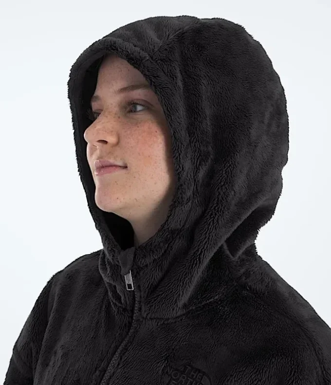 Osito-hoodie med hel dragkedja för flickor