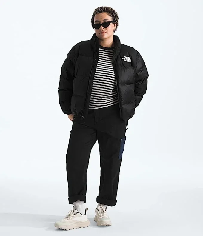 Plus 1996 Retro Nuptse-jacka för damer Plus 1996 Retro Nuptse-jacka för damer