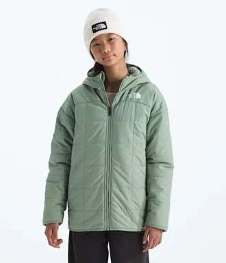 Reversibel kort parkas för flickor, Shasta