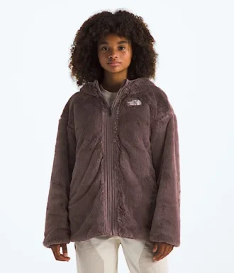 Reversibel kort parkas för flickor, Shasta