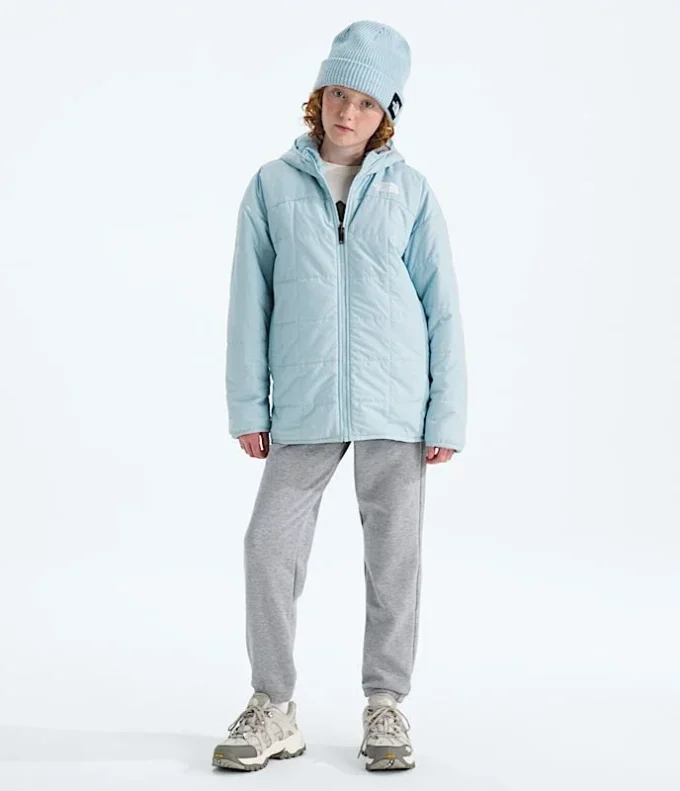 Reversibel kort parkas för flickor, Shasta