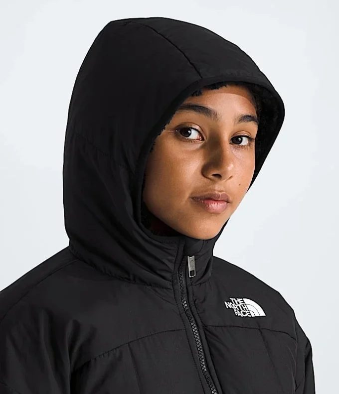 Reversibel kort parkas för flickor, Shasta