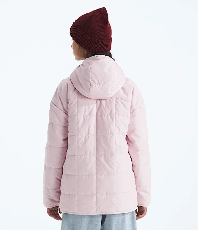 Reversibel kort parkas för flickor, Shasta
