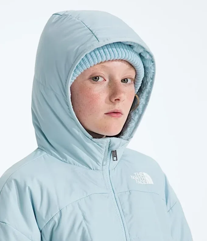Reversibel kort parkas för flickor, Shasta