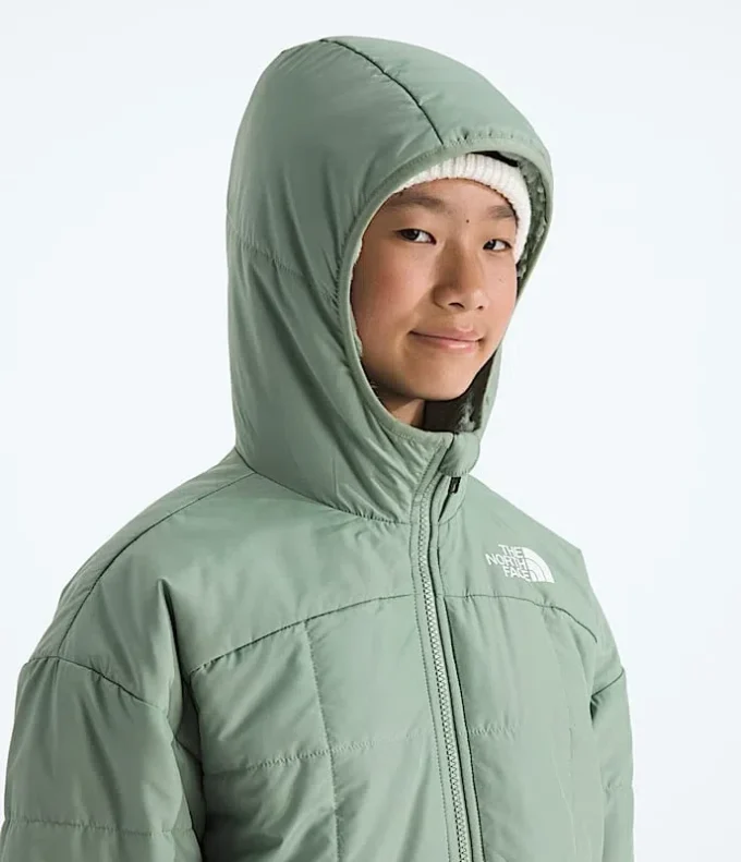 Reversibel kort parkas för flickor, Shasta Reversibel kort parkas för flickor, Shasta
