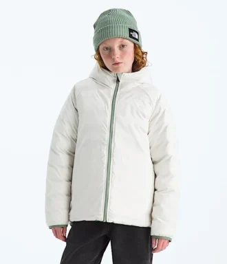 Reversibel Perrito-jacka med huva för flickor