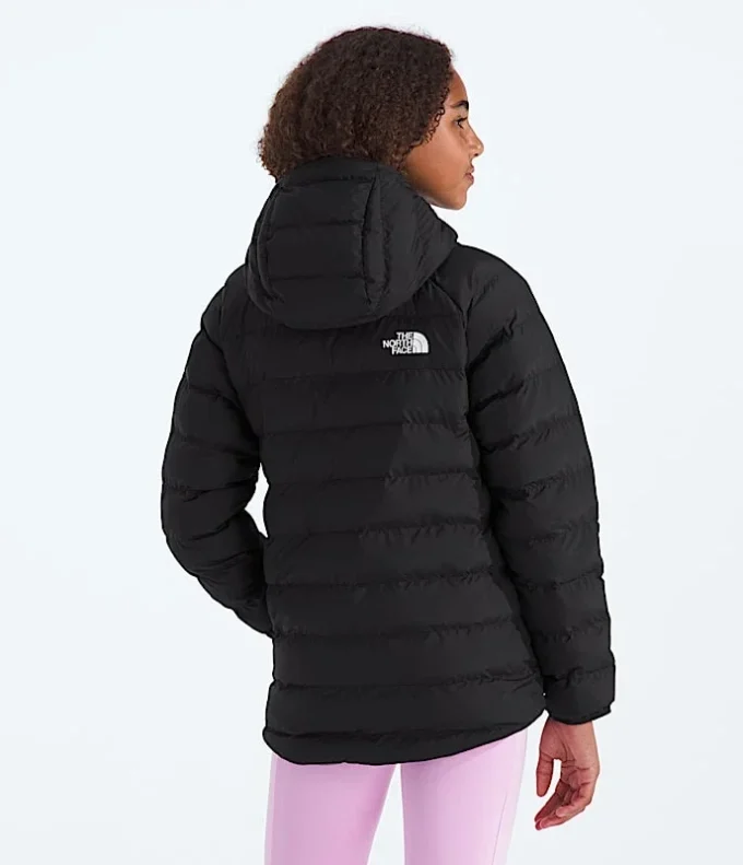 Reversibel Perrito-jacka med huva för flickor Reversibel Perrito-jacka med huva för flickor