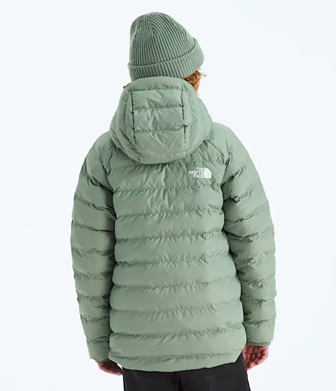 Reversibel Perrito-jacka med huva för flickor Reversibel Perrito-jacka med huva för flickor