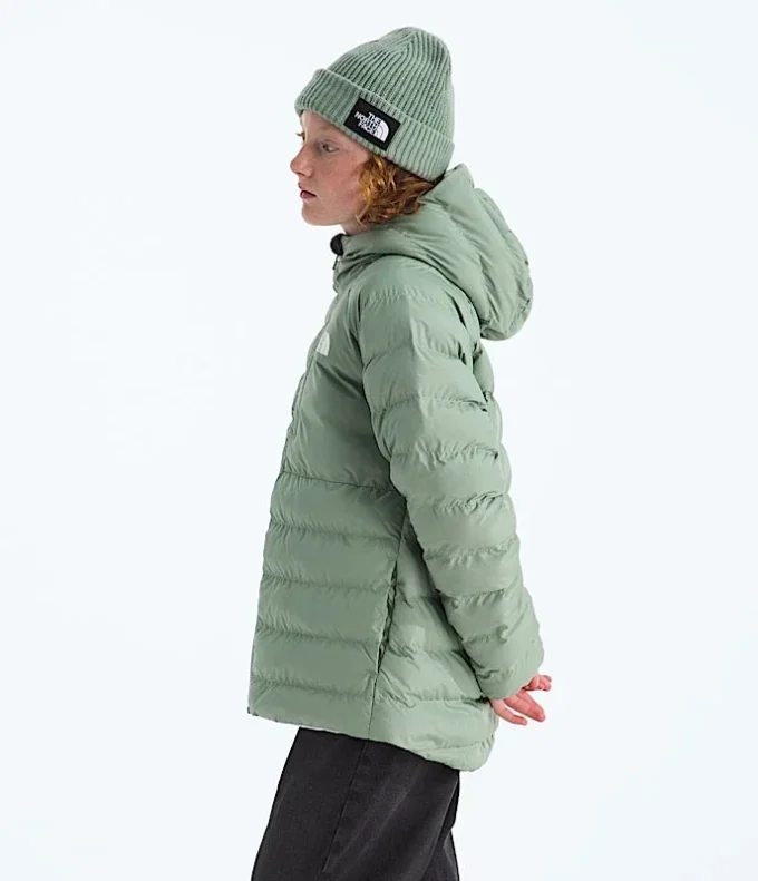 Reversibel Perrito-jacka med huva för flickor Reversibel Perrito-jacka med huva för flickor