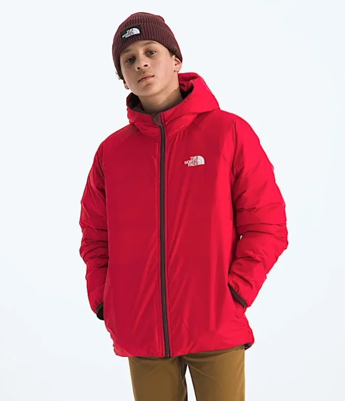 Reversibel Perrito-jacka med huva för pojkar Reversibel Perrito-jacka med huva för pojkar