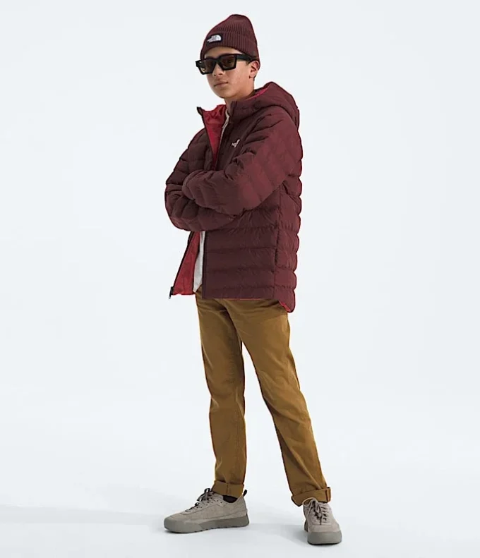 Reversibel Perrito-jacka med huva för pojkar Reversibel Perrito-jacka med huva för pojkar
