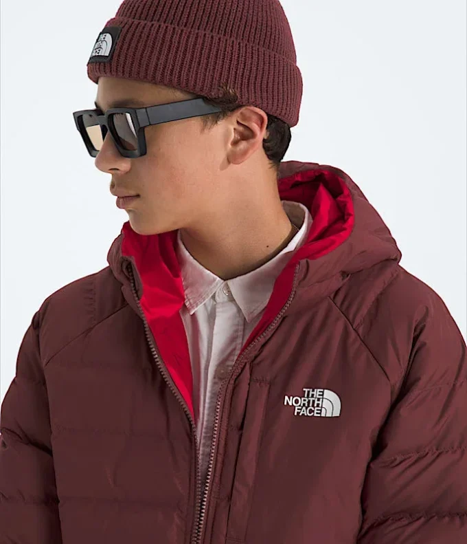 Reversibel Perrito-jacka med huva för pojkar Reversibel Perrito-jacka med huva för pojkar