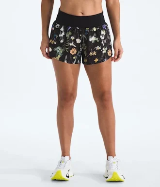 Summit Series Pacesetter 3” shorts för damer – Tryck