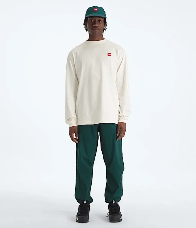 T-shirt med långa ärmar för herr, TNF™ Red Box T-shirt med långa ärmar för herr, TNF™ Red Box