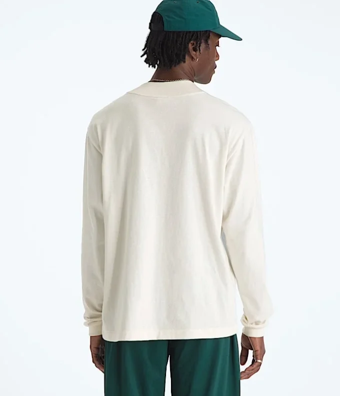 T-shirt med långa ärmar för herr, TNF™ Red Box T-shirt med långa ärmar för herr, TNF™ Red Box