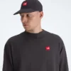 T-shirt med långa ärmar för herr, TNF™ Red Box T-shirt med långa ärmar för herr, TNF™ Red Box