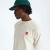 T-shirt med långa ärmar för herr, TNF™ Red Box T-shirt med långa ärmar för herr, TNF™ Red Box