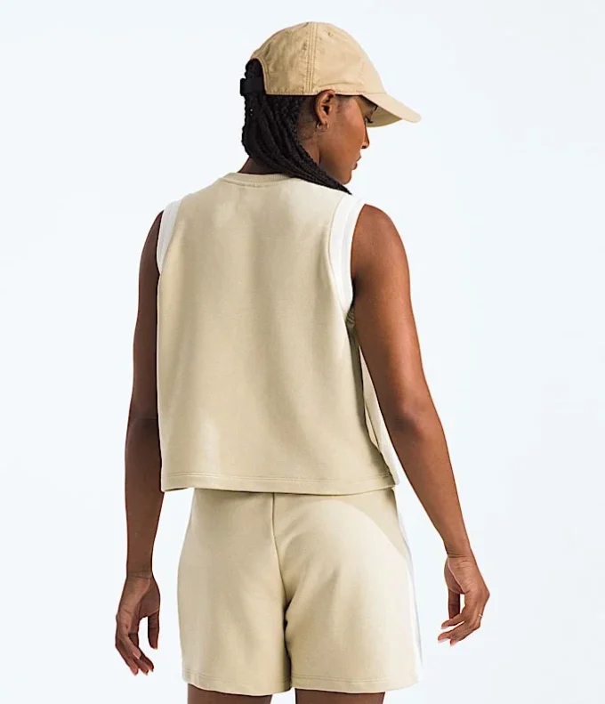 Terry Relaxed Cropped Tank för dam Terry Relaxed Cropped Tank för dam