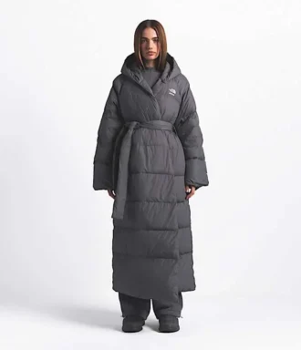 The North Face X SKIMS Nuptse Wrap Parka för damer
