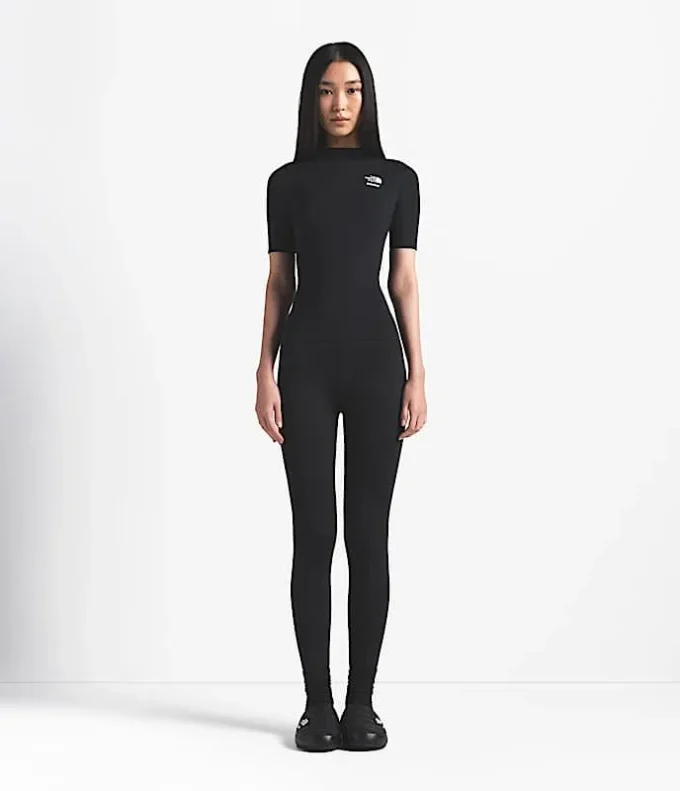 The North Face X SKIMS Refina kortärmad topp för damer The North Face X SKIMS Refina kortärmad topp för damer