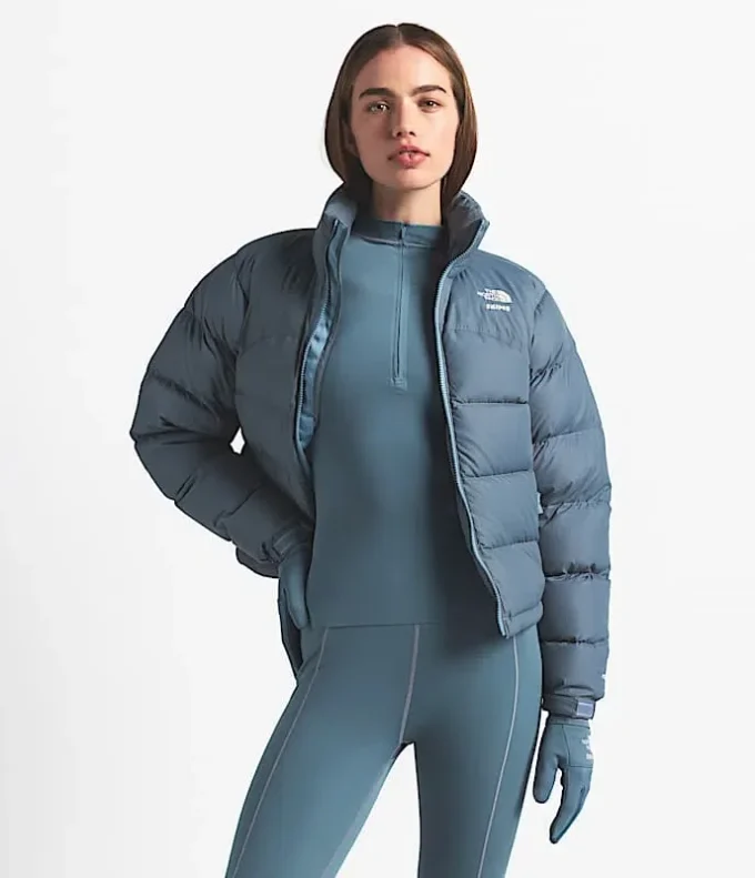 The North Face X SKIMS Retro Nuptse-jacka för damer 2000 The North Face X SKIMS Retro Nuptse-jacka för damer 2000