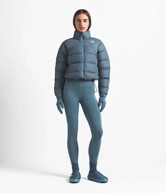The North Face X SKIMS Retro Nuptse-jacka för damer 2000
