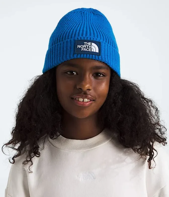 TNF™ Box Logo Cuffed Beanie för barn TNF™ Box Logo Cuffed Beanie för barn