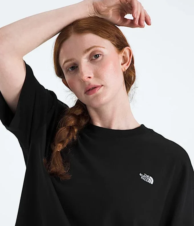 TNF™ Essential Simple Dome Oversized Short-Sleeve Tee för dam TNF™ Essential Simple Dome Oversized Short-Sleeve Tee för dam