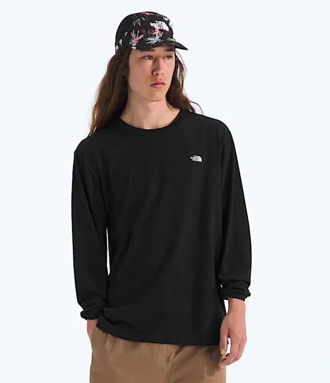 TNF™ Essential Simple Dome Relaxed långärmad T-shirt för herr